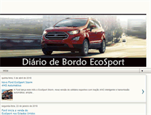 Tablet Screenshot of diariodebordoecosport.com